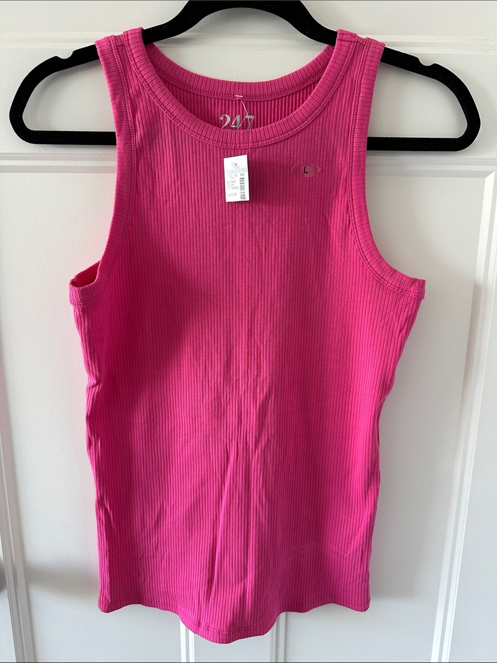 Ribbed Tank Top - Pink